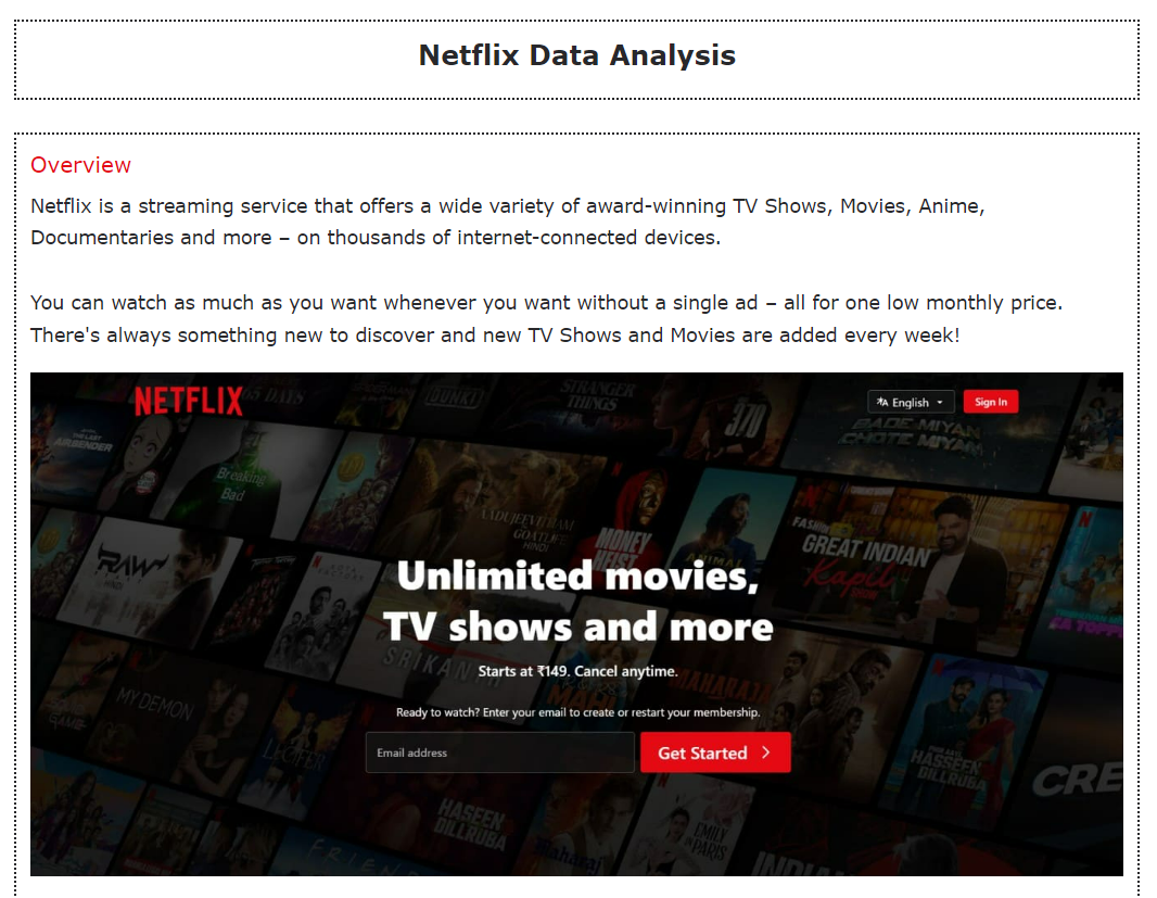 Netflix Data Analysis